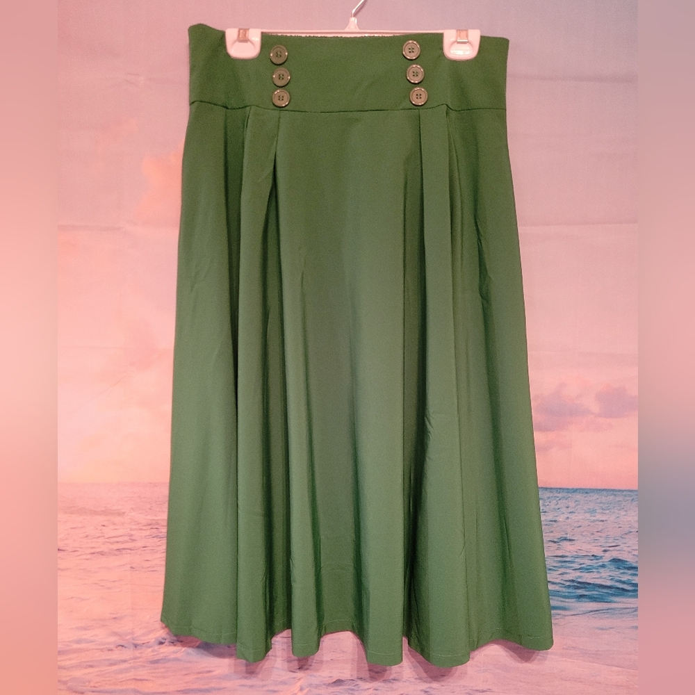 Elegant Retro Skirt ~ XL